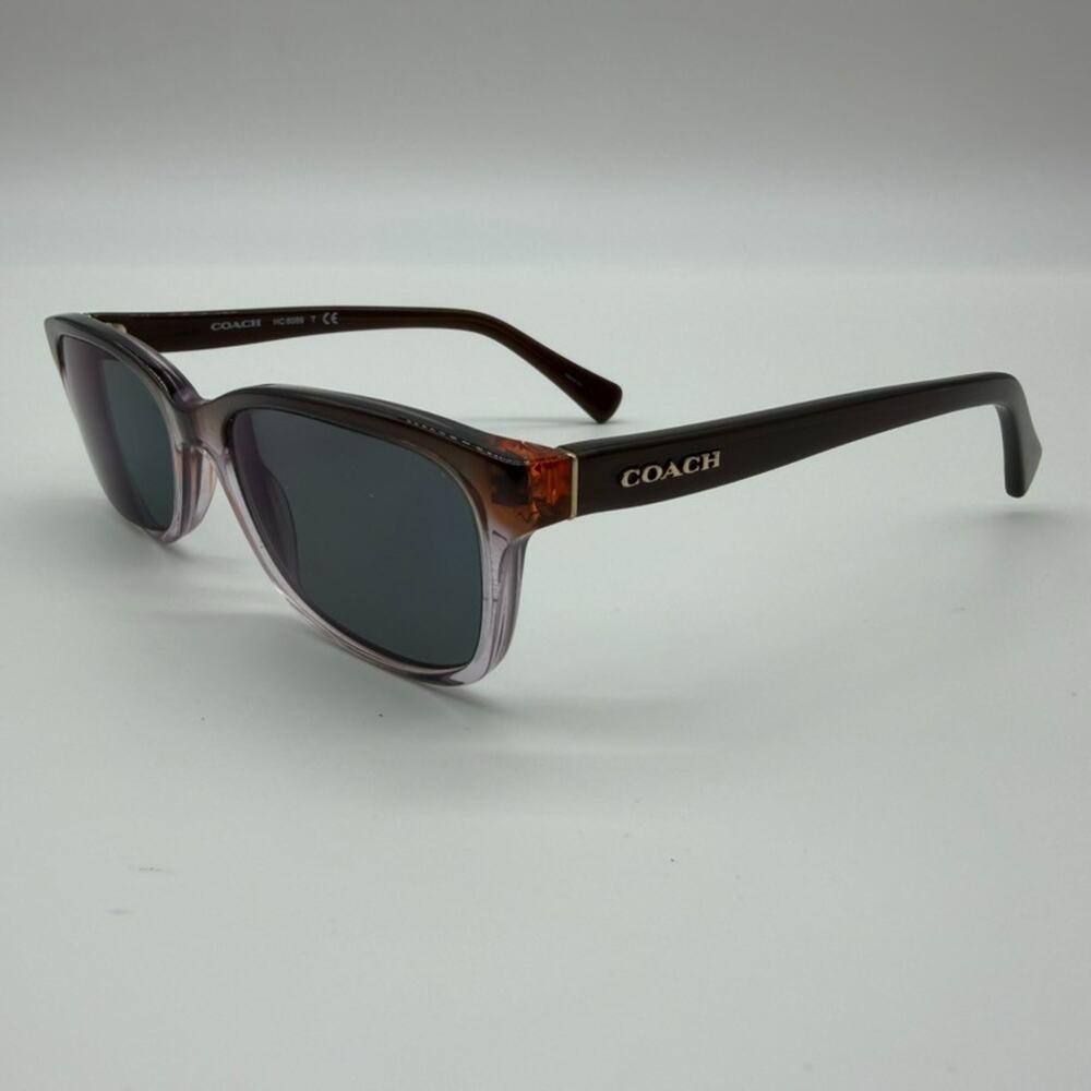 Coach HC 6089 5401 Purple Brown Gradient Brown Eyeglass FRAMES ONLY 51-16-135